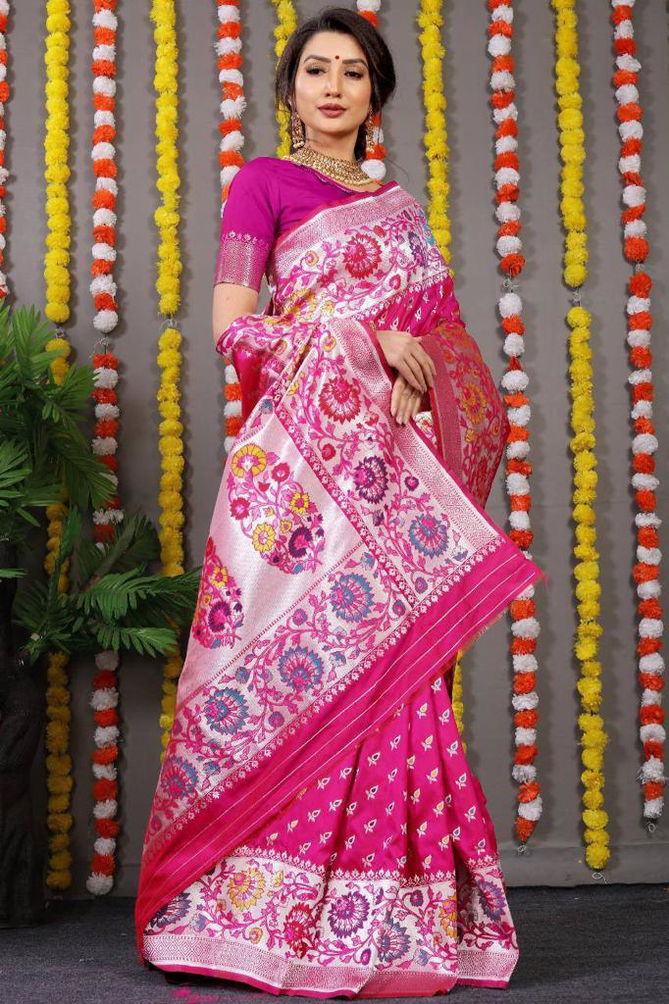 Kohinoor Silk By Policona Soft Silk Designer Saree Catalog